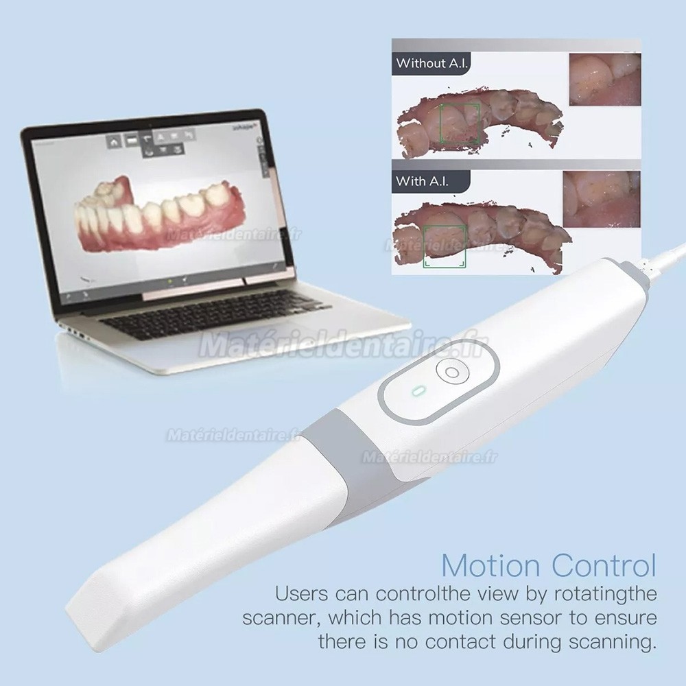 Scanner 3d intra oral INO100, Scanner dentaire 3D en couleurs réelles avec logiciel